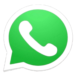 WhatsApp logo, a green speech bubble with a white telephone receiver inside.