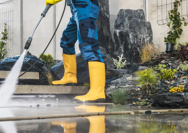 Pressure washing services in Stratford by AE Exterior Cleaning Ltd.